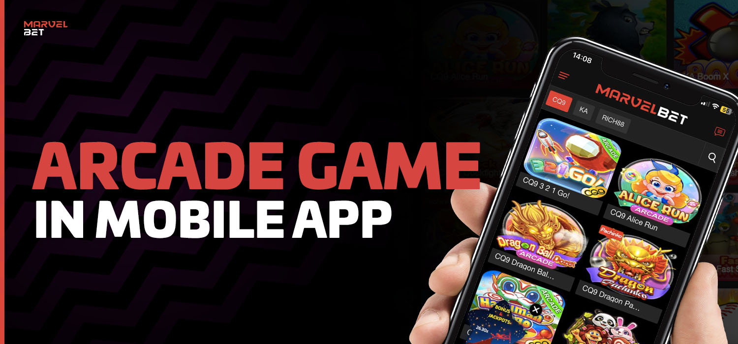 Marvelbet365 Arcade Games - Amazing Casino Experience 2 arcade game in mobile app