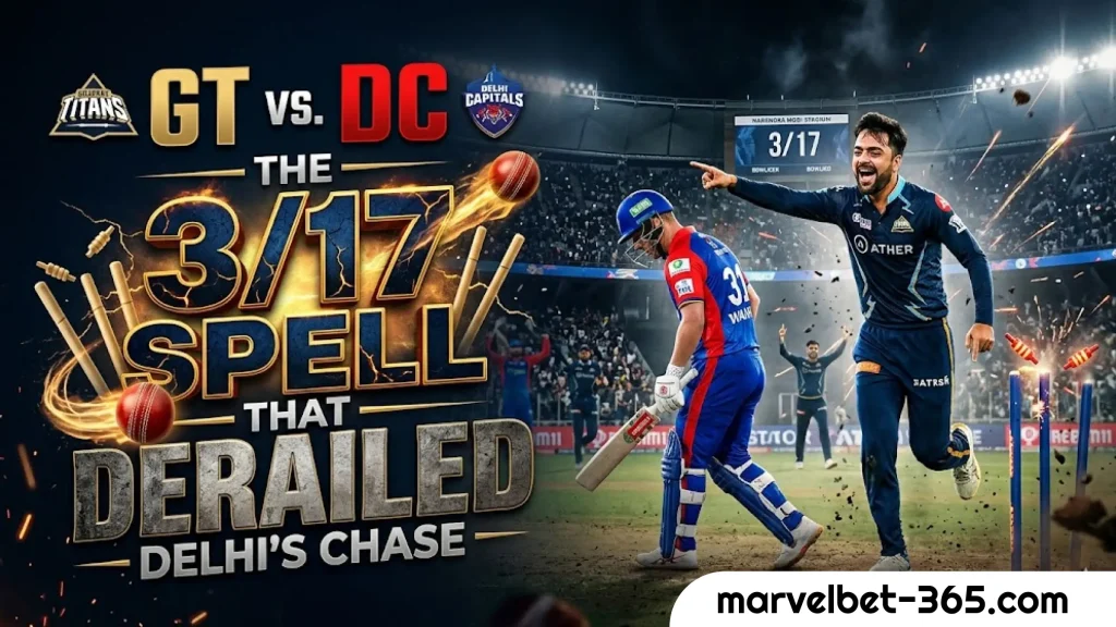 GT vs. DC : The 3/17 Spell That Derailed Delhi’s Chase 1 GT vs. DC : The 3/17 Spell That Derailed Delhi’s Chase